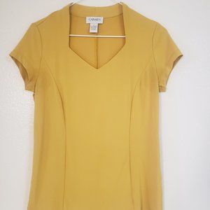 Yellow blouse